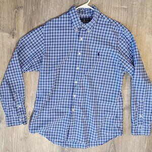 Ralph Lauren Men's Slim Fit Oxford Sport Shirt Long Sleeve Button Down Size XL